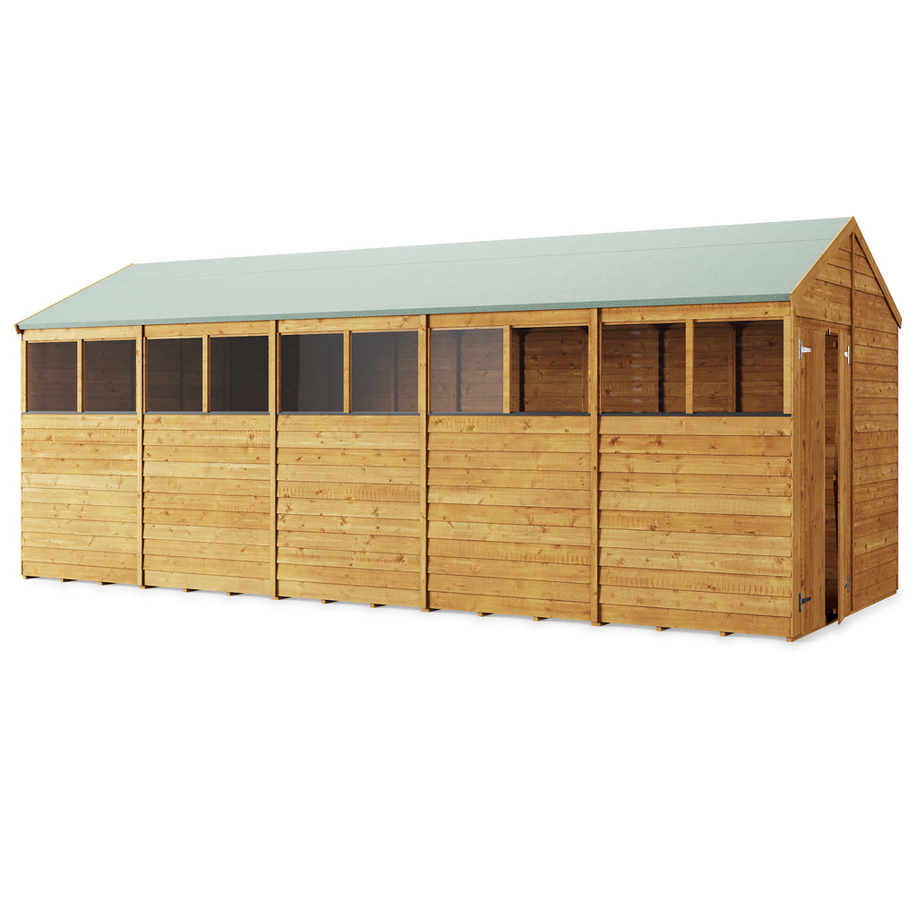 Customize Your Garden with the 20x8 Store More Apex Shed - anydaydirect