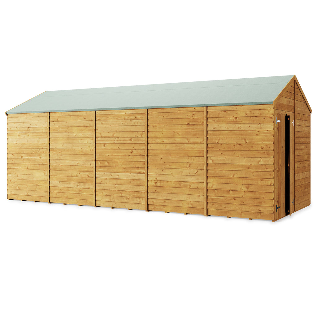 20x8 Windowless Wooden Shed - Durable & Customizable Storage - anydaydirect