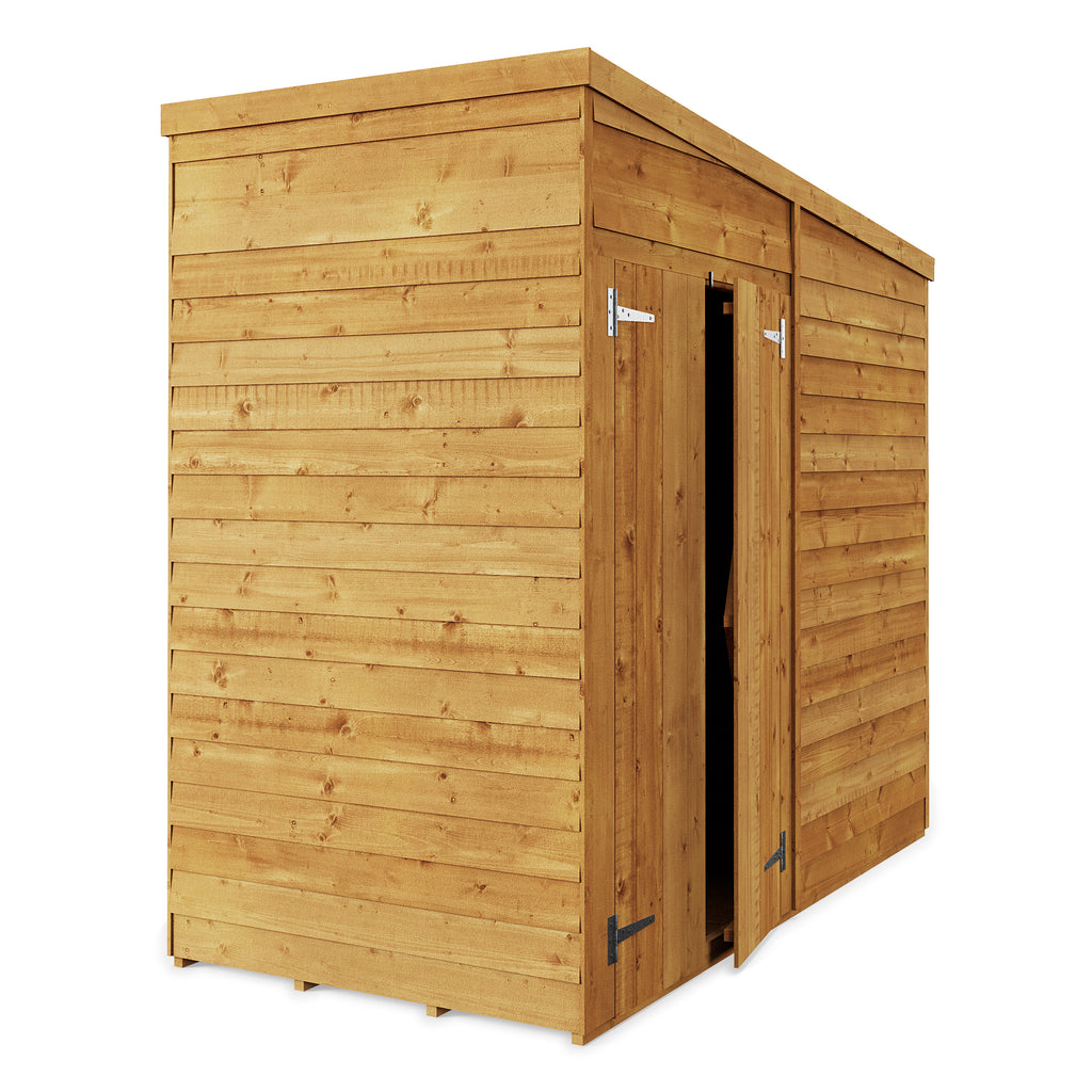 Customizable 4x8 Windowless Pent Shed - Durable Garden Storage - anydaydirect