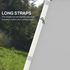 Outsunny Set of Two 3 x 3(m) Replacement Zipped Gazebo Walls - Grey - anydaydirect