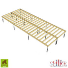 Gorilla Shed Base - Groundscrew Base System From 0sq Ft to 720sq Ft - anydaydirect