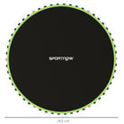 SPORTNOW Trampoline Replacement Mat with Spring Pull Tool, 54 V-Hooks, for 10ft Trampoline using 14cm Springs, Green - anydaydirect