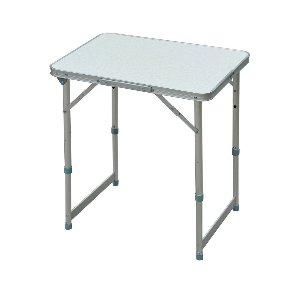 Outsunny Garden Outdoor Camping Aluminium Table Portable Folding Picnic Table - anydaydirect