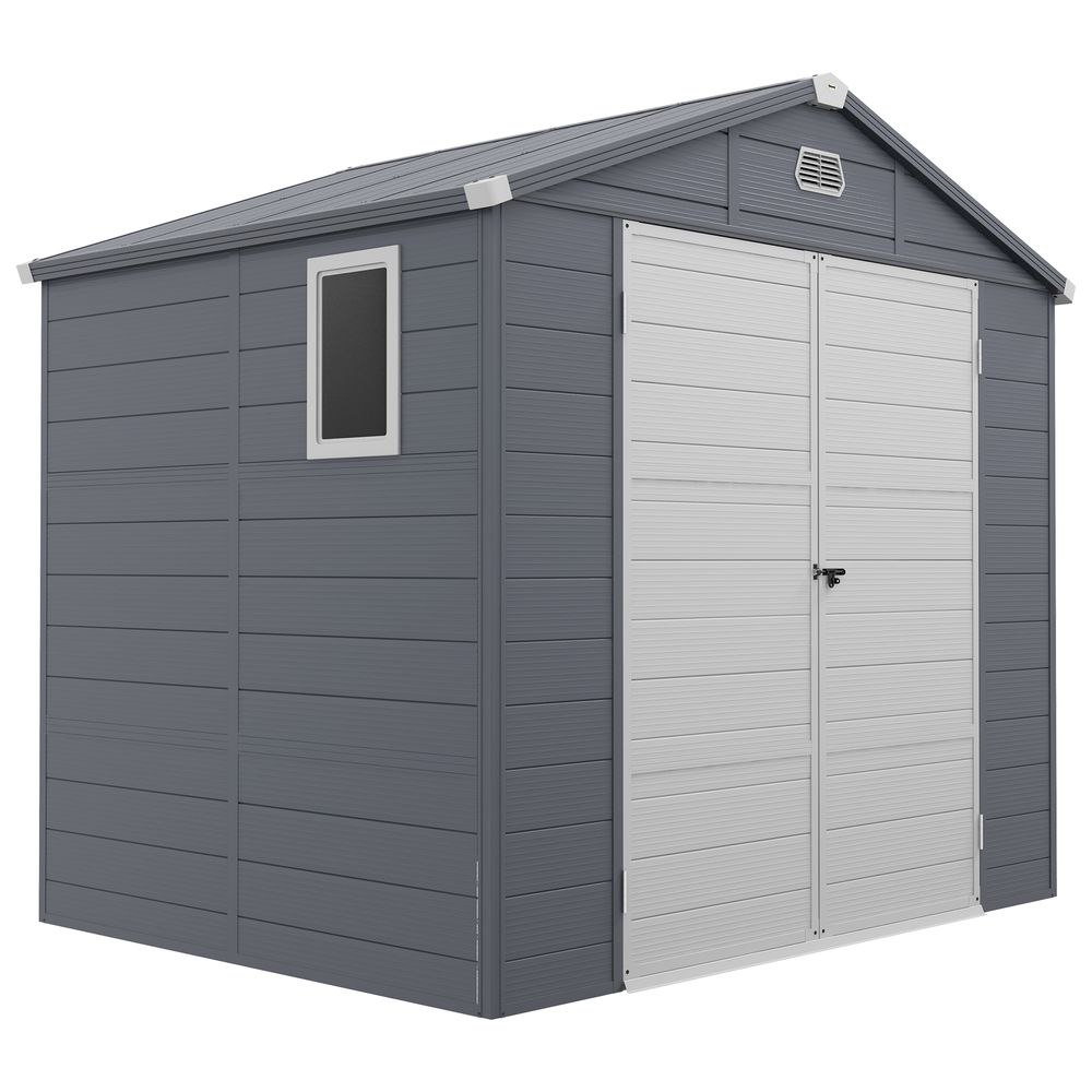 Secure Your Tools with Outsunny Garden Shed - Foundation & Vents - anydaydirect