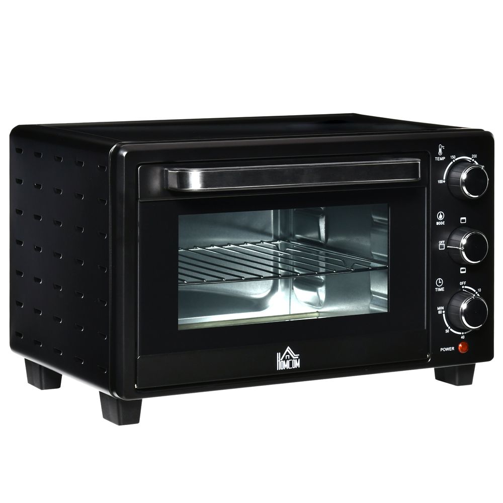 Mini Oven, 21L Grill, Toaster Timer, Baking Tray and Wire Rack, 1400W - anydaydirect