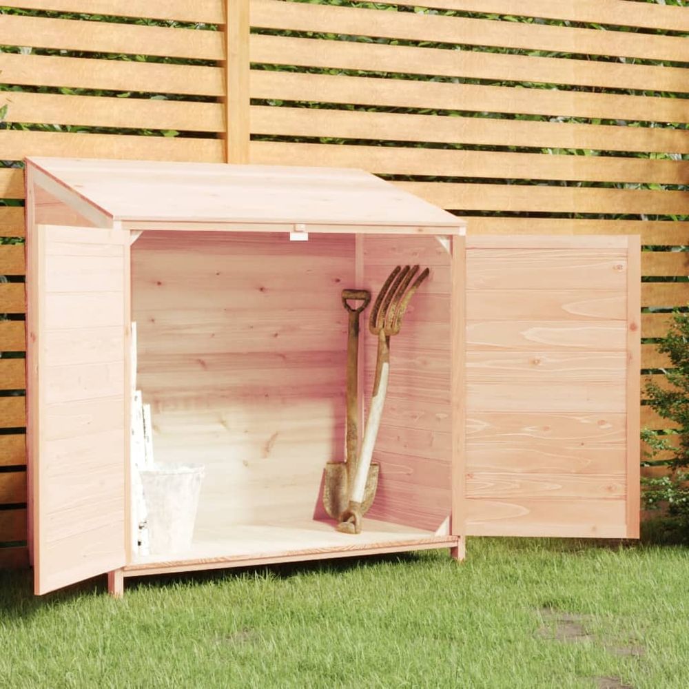 Sturdy Solid Fir Wood Garden Shed with Ample Storage Space - anydaydirect