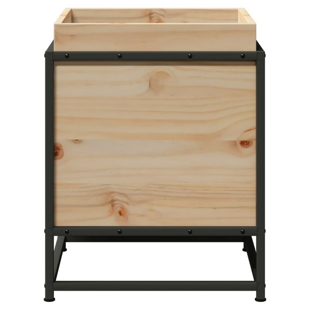 vidaXL Garden Planter 40x40x50 cm Solid Wood Pine - anydaydirect