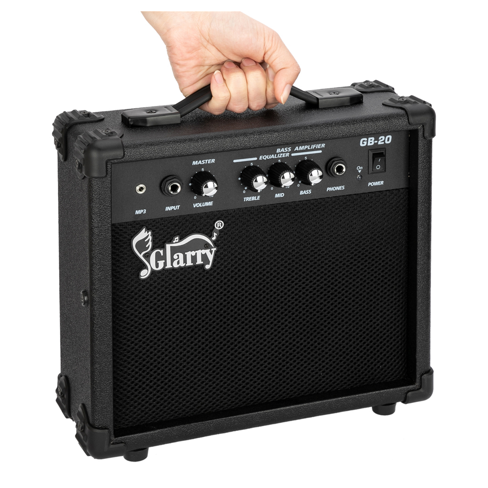 Glarry 20w Electric Bass Amplifier - anydaydirect