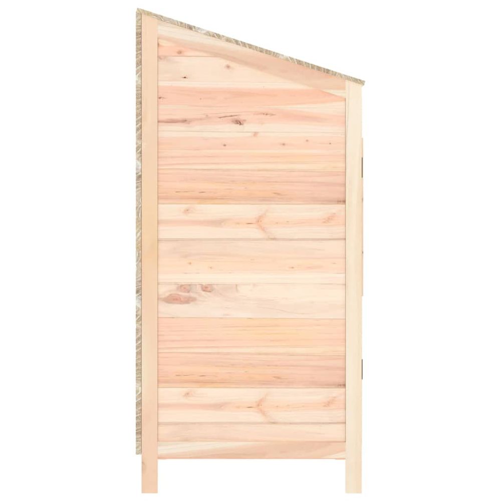 Sturdy Solid Fir Wood Garden Shed with Ample Storage Space - anydaydirect