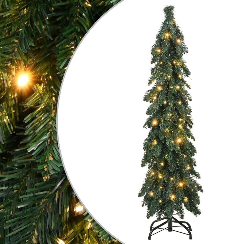 vidaXL Artificial Pre-lit Christmas Tree with 30 LEDs 60 cm 2ft to 8ft - anydaydirect