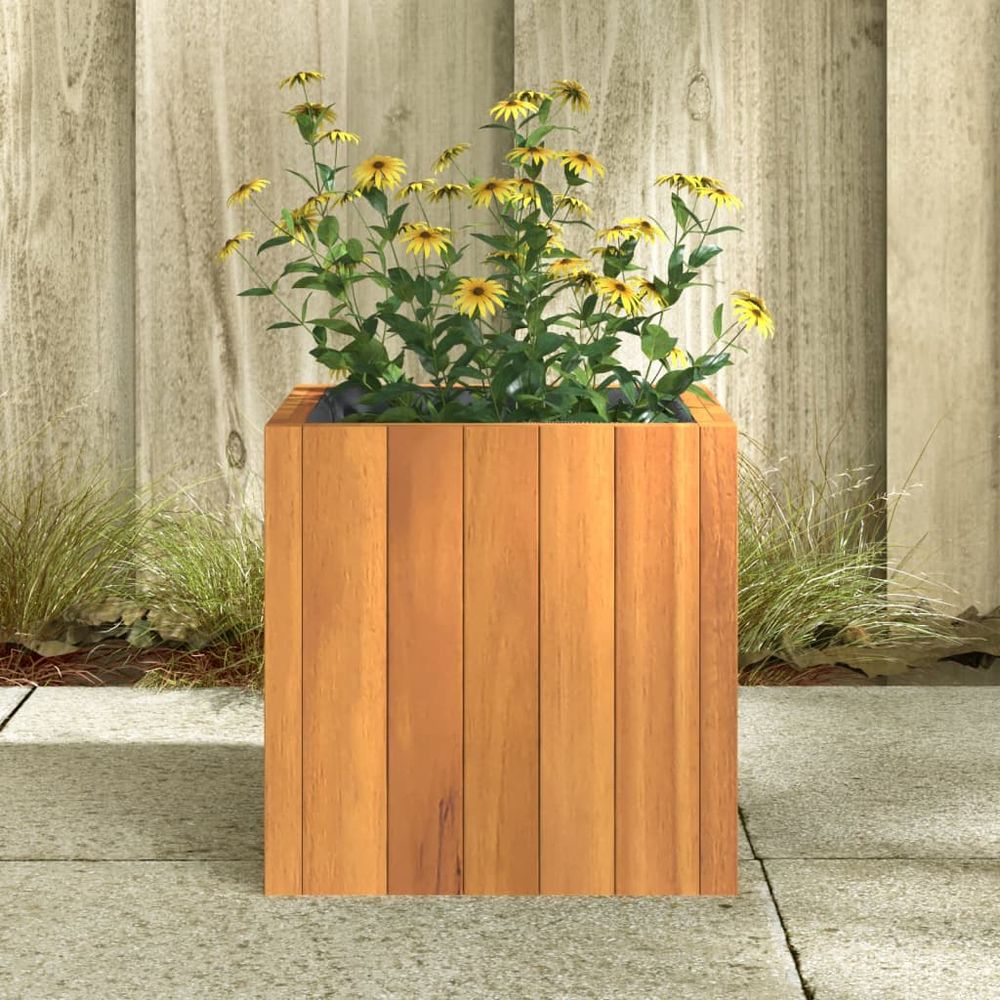 vidaXL Garden Planter 25x25x25 cm Solid Wood Acacia - anydaydirect