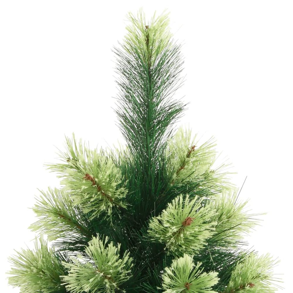 vidaXL Artificial Hinged Christmas Tree with Stand 4ft to 8ft - anydaydirect