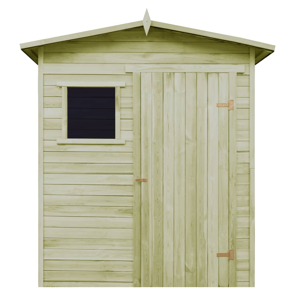 Durable Pinewood Garden Storage Shed – Waterproof & Rot Resistant - anydaydirect