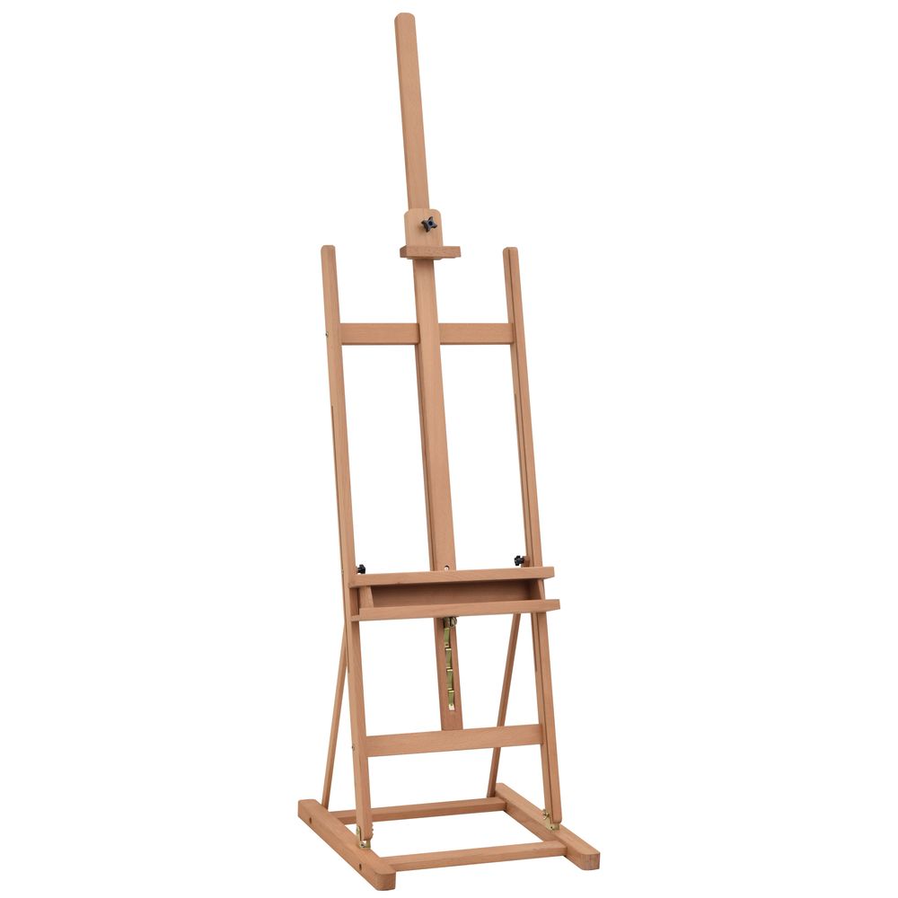 H-Frame Studio Easel Height Adjustable with Canvas Holder Pencil Case Vinsetto - anydaydirect