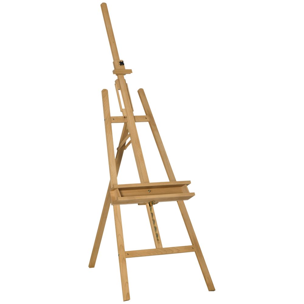 Vinsetto Artist Easel Stand for Wedding Sign, Adjustable Wooden Canvas Stand - anydaydirect