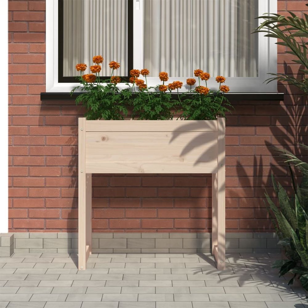 vidaXL Planter 78x40x81 cm Solid Wood Pine - anydaydirect