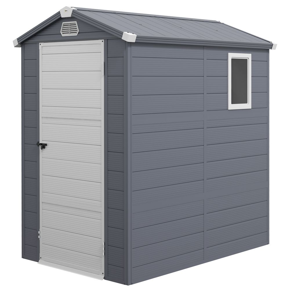 Secure Your Tools with Outsunny Garden Shed - Foundation & Vents - anydaydirect