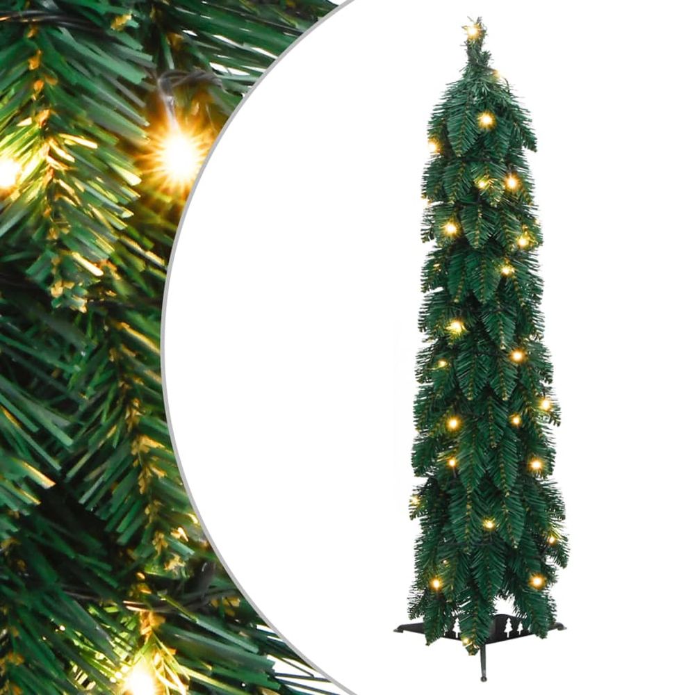 vidaXL Artificial Pre-lit Christmas Tree with 30 LEDs 60 cm 2ft to 8ft - anydaydirect