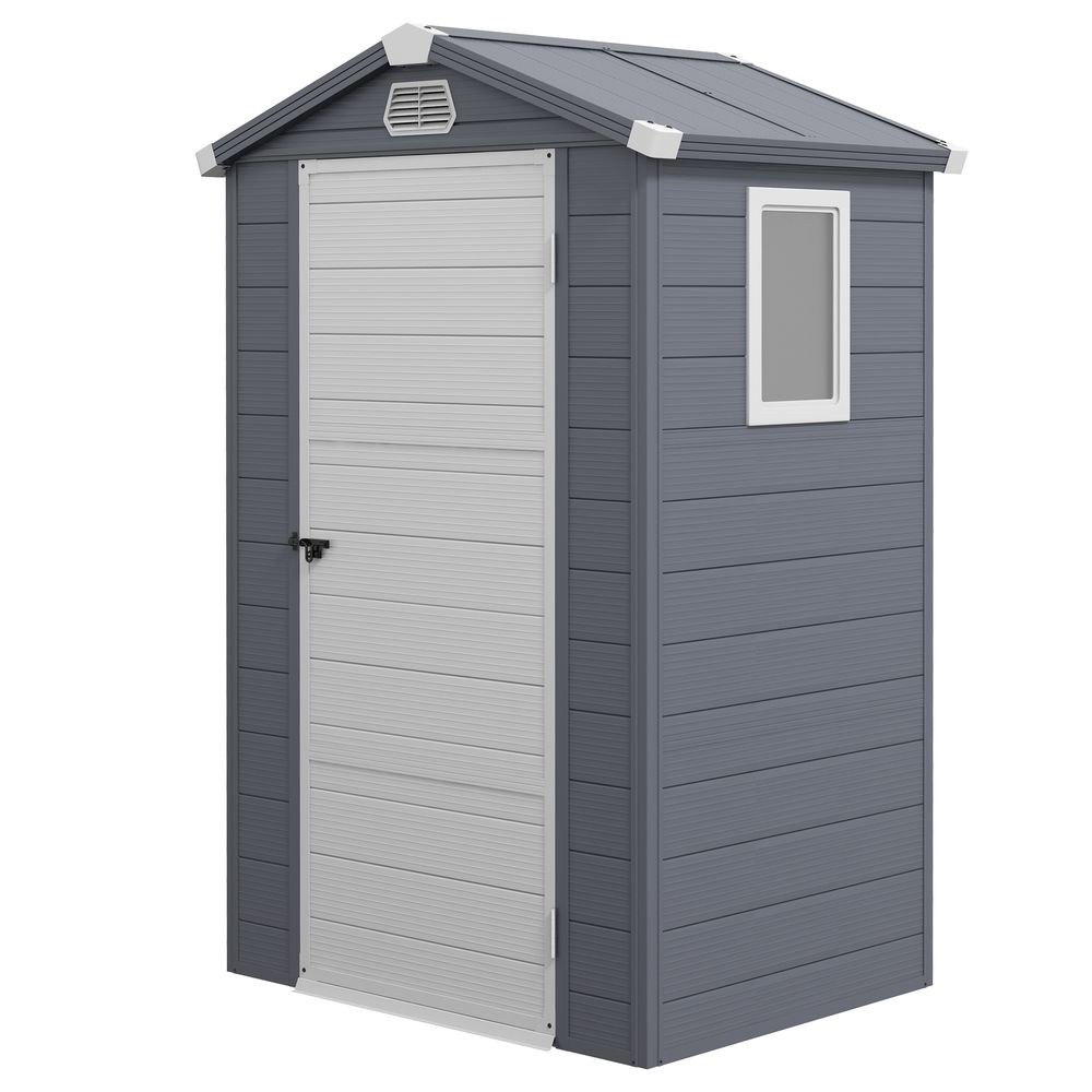 Secure Your Tools with Outsunny Garden Shed - Foundation & Vents - anydaydirect