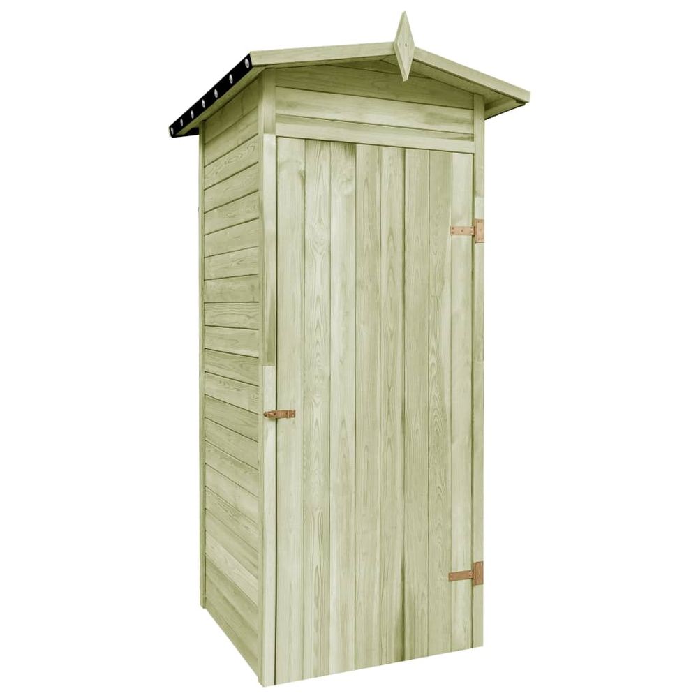 Durable Pinewood Garden Storage Shed – Waterproof & Rot Resistant - anydaydirect