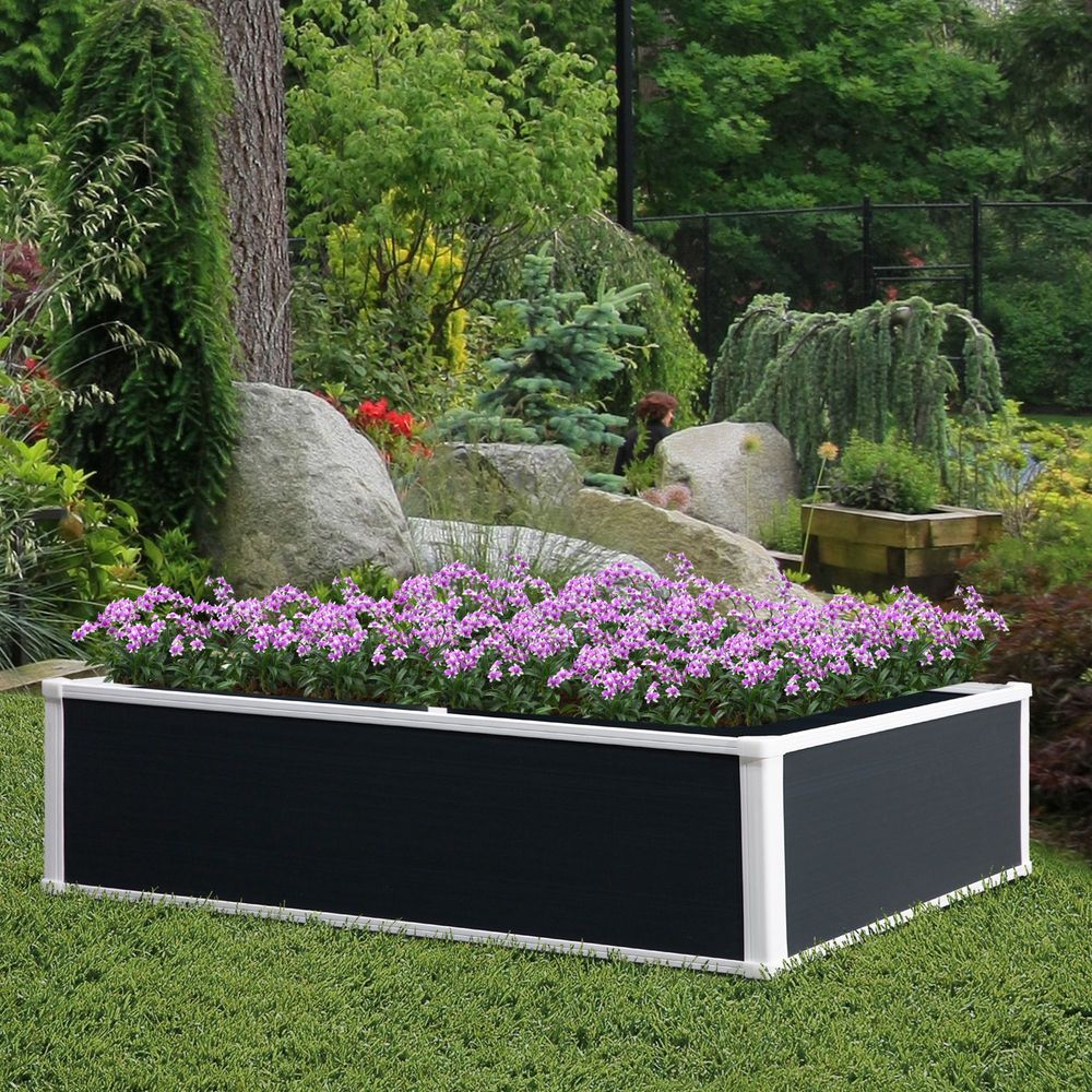 Garden Raised Bed Planter Grow Containers Plant Flower Vegetable Pot - anydaydirect