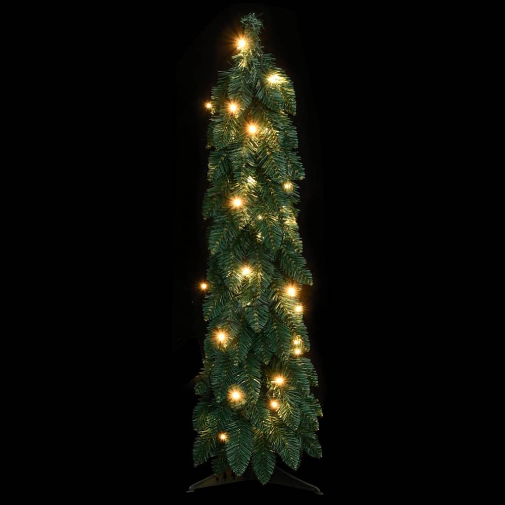 vidaXL Artificial Pre-lit Christmas Tree with 30 LEDs 60 cm 2ft to 8ft - anydaydirect