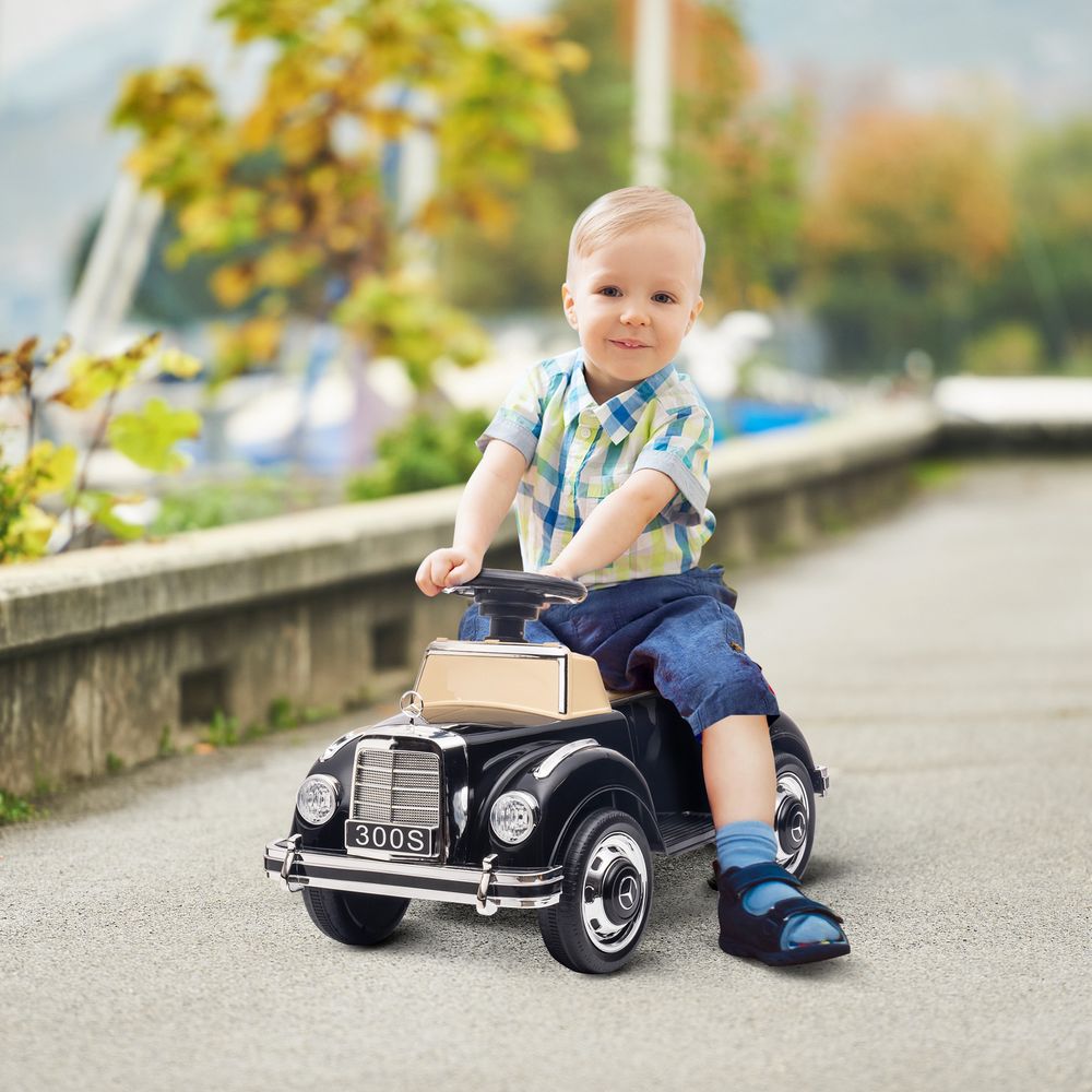 AIYAPLAY Ride on Sliding Car Foot to Floor Mercedes-Benz 300S Licensed for Kids - anydaydirect