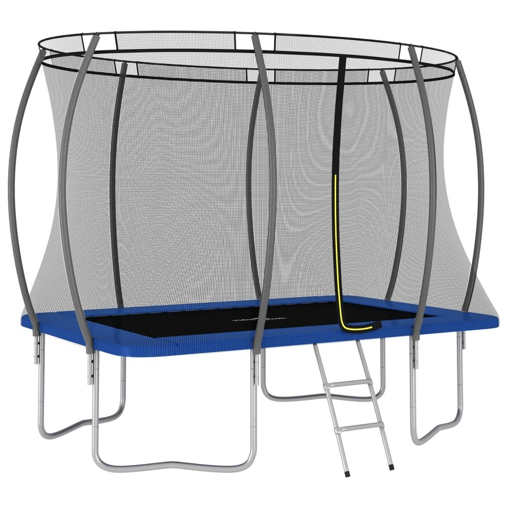 vidaXL Trampoline Set Rectangular 274x183x76 cm 150 kg - anydaydirect