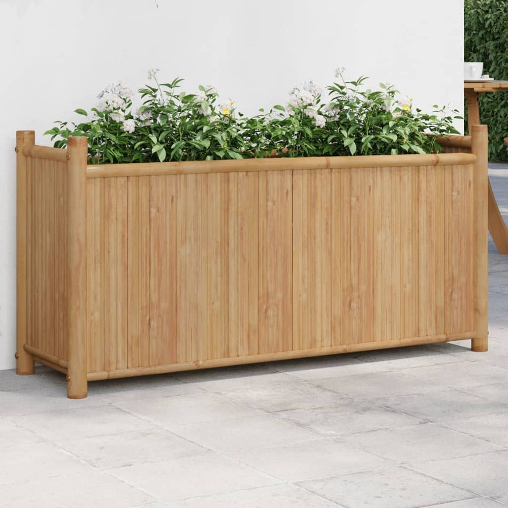 vidaXL Planter 50x30x25 cm Bamboo - anydaydirect