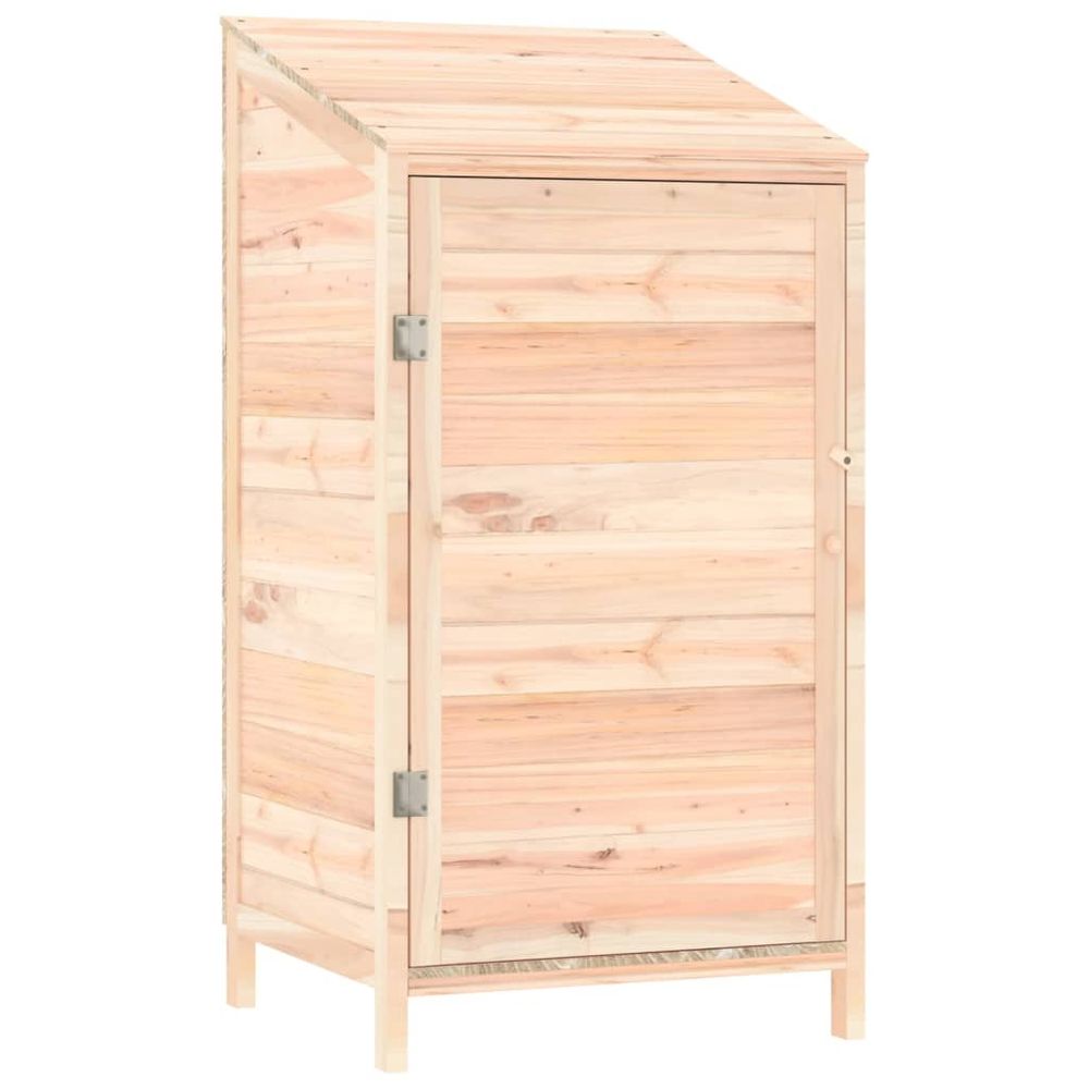 Sturdy Solid Fir Wood Garden Shed with Ample Storage Space - anydaydirect