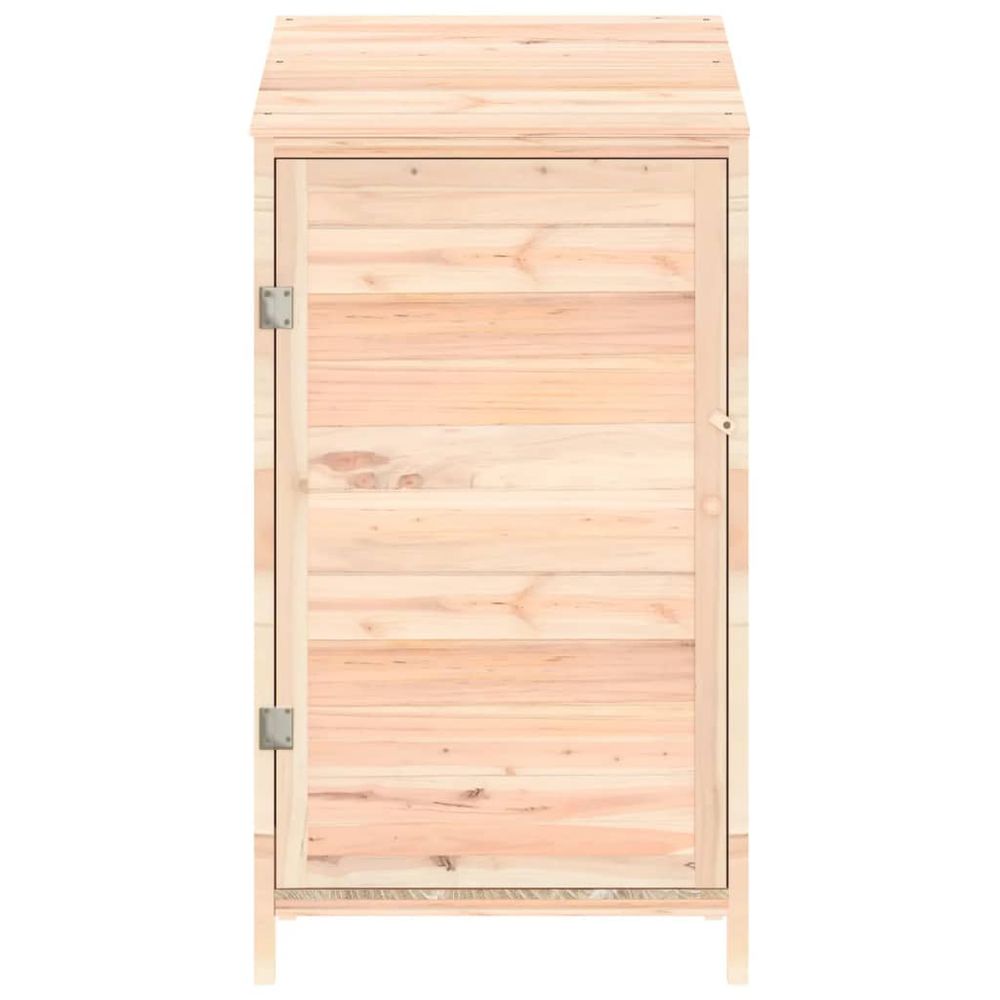 Sturdy Solid Fir Wood Garden Shed with Ample Storage Space - anydaydirect