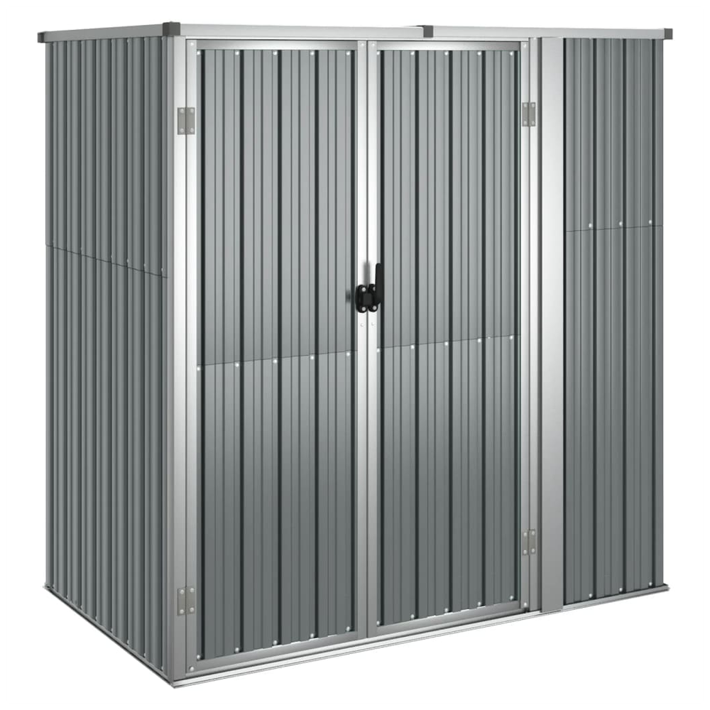 Durable Galvanised Steel Garden Tool Shed | 88x89x161 cm Expandable - anydaydirect