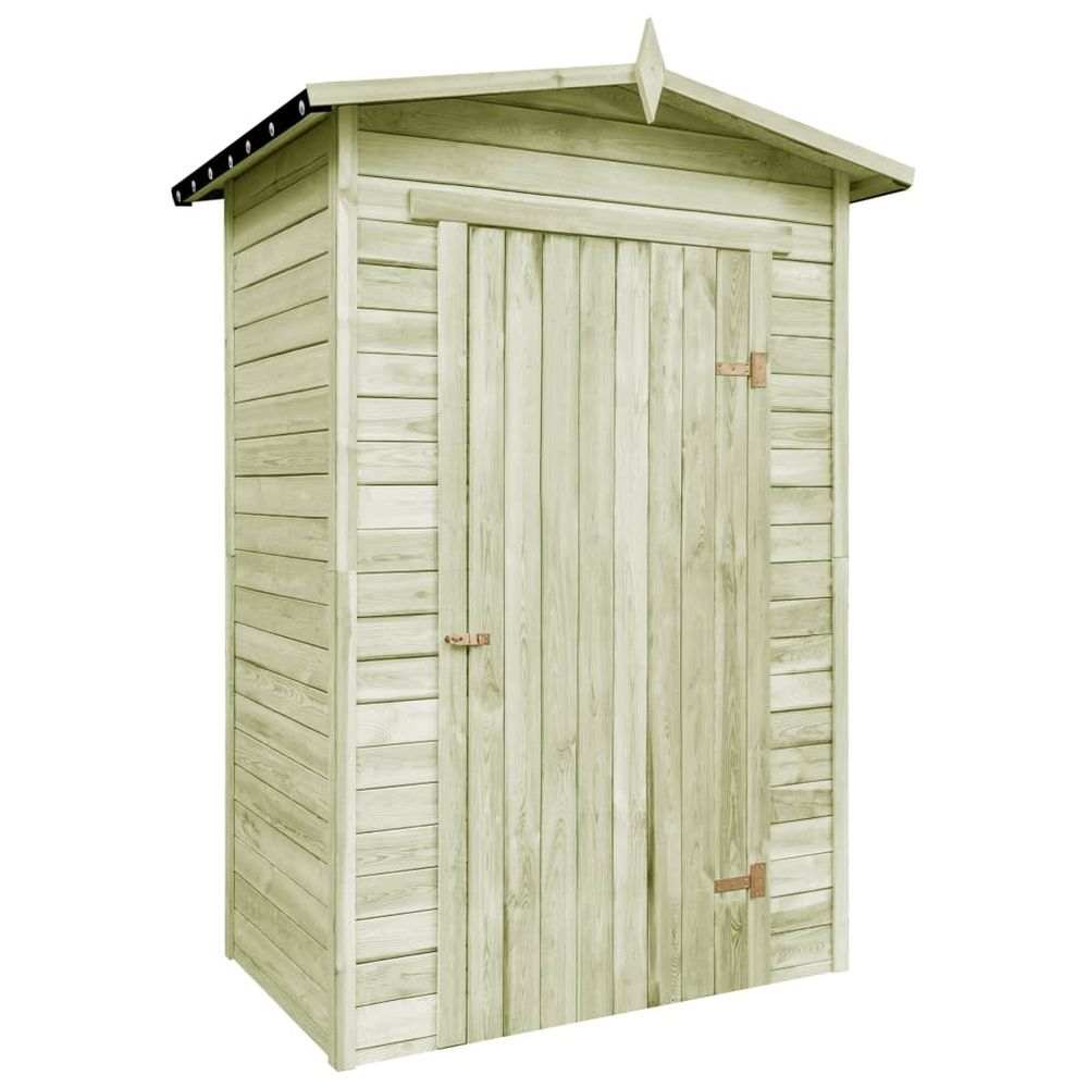 Durable Pinewood Garden Storage Shed – Waterproof & Rot Resistant - anydaydirect