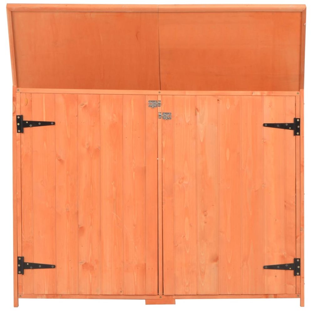 Compact Wooden Garden Storage Shed - Weatherproof & Durable - anydaydirect