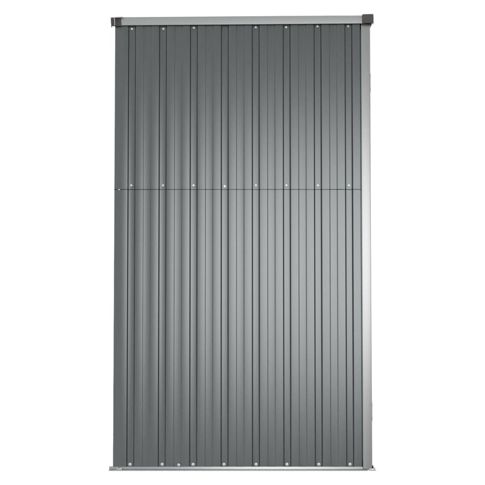 Durable Galvanised Steel Garden Tool Shed | 88x89x161 cm Expandable - anydaydirect