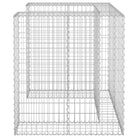 Gabion Wall for Garbage Wheelie Bin Galvanised Steel for Single, Double, Triple and Quadruple Bins - anydaydirect