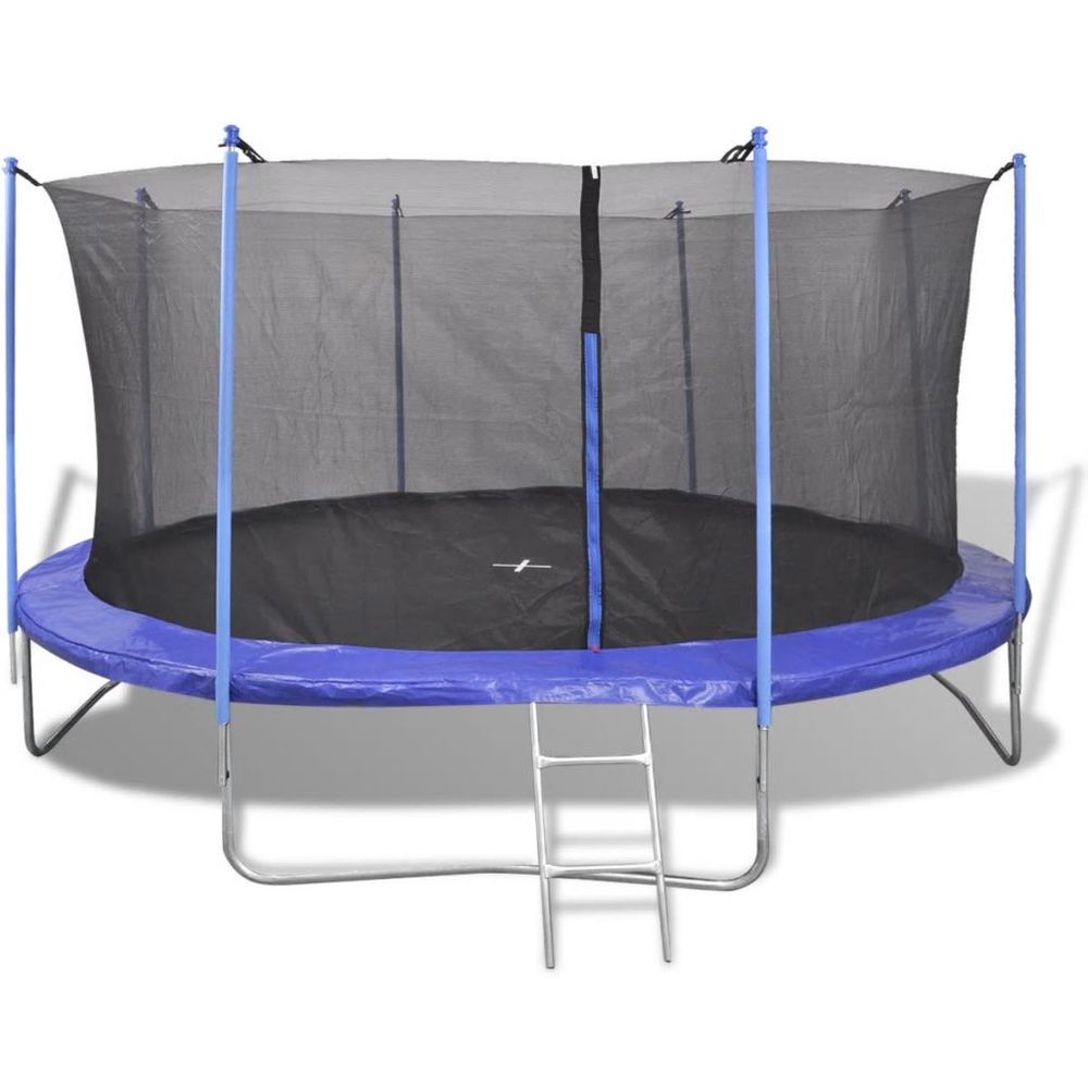 vidaXL Five Piece Trampoline Set 3.05 m - anydaydirect