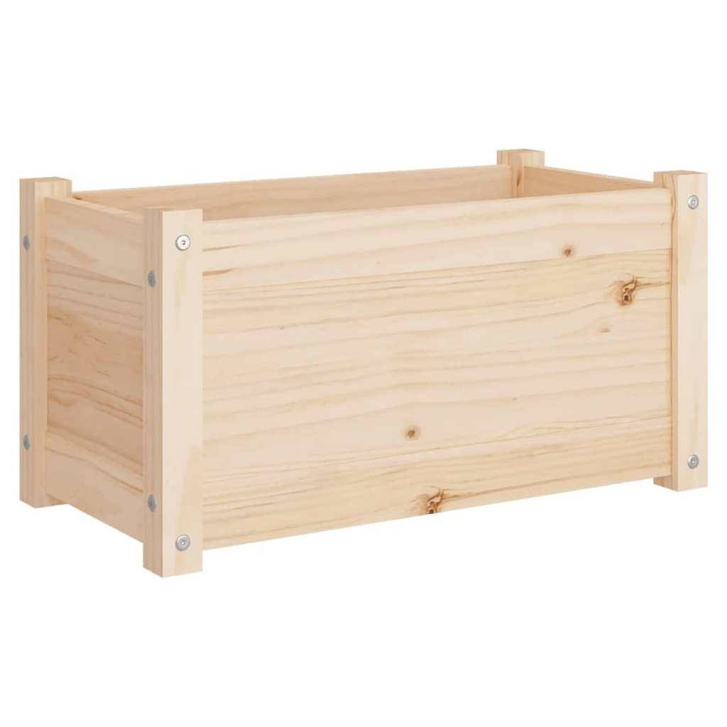 vidaXL Garden Planter 60x31x31 cm Solid Pinewood - anydaydirect