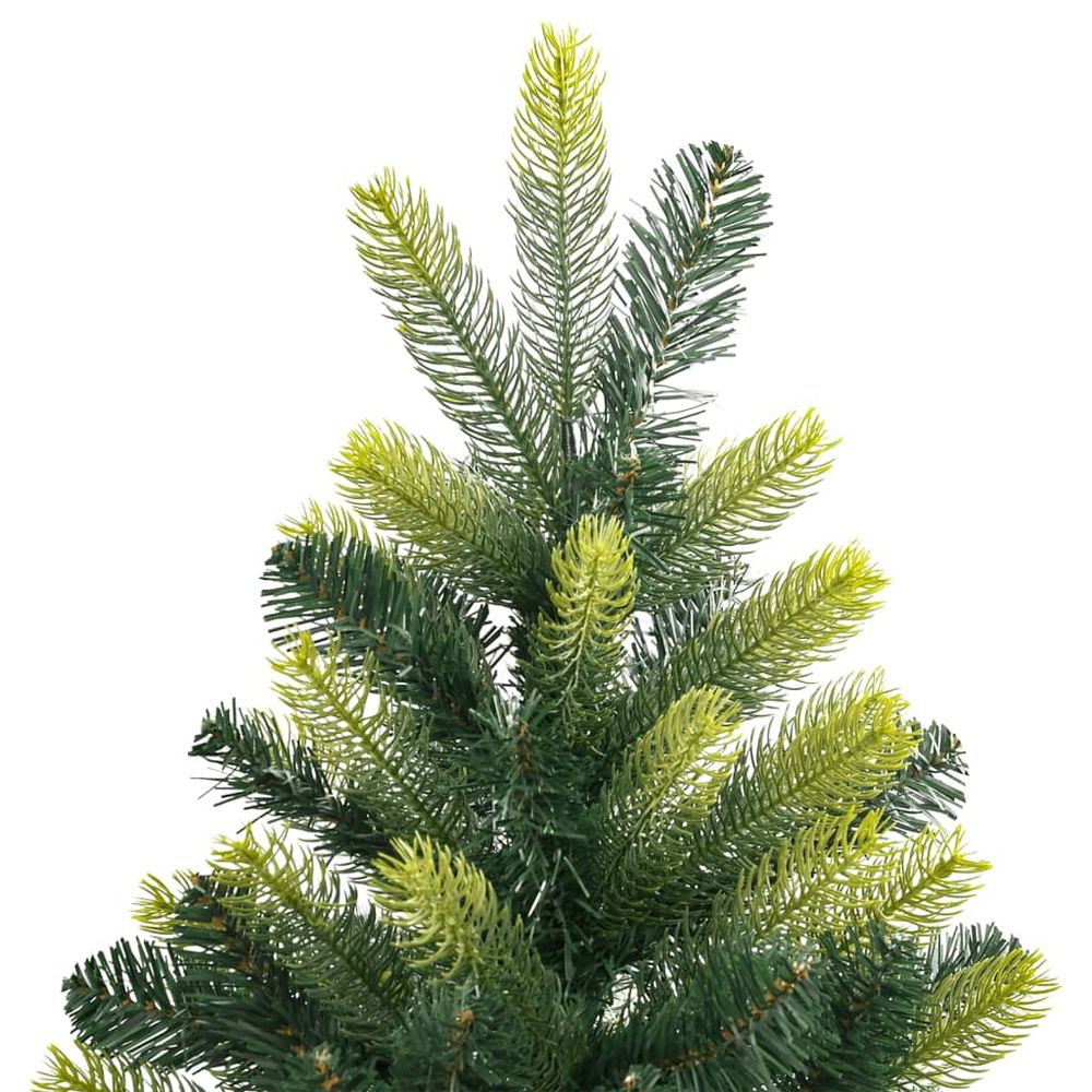 vidaXL Artificial Hinged Christmas Tree with Stand 4ft to 8ft - anydaydirect