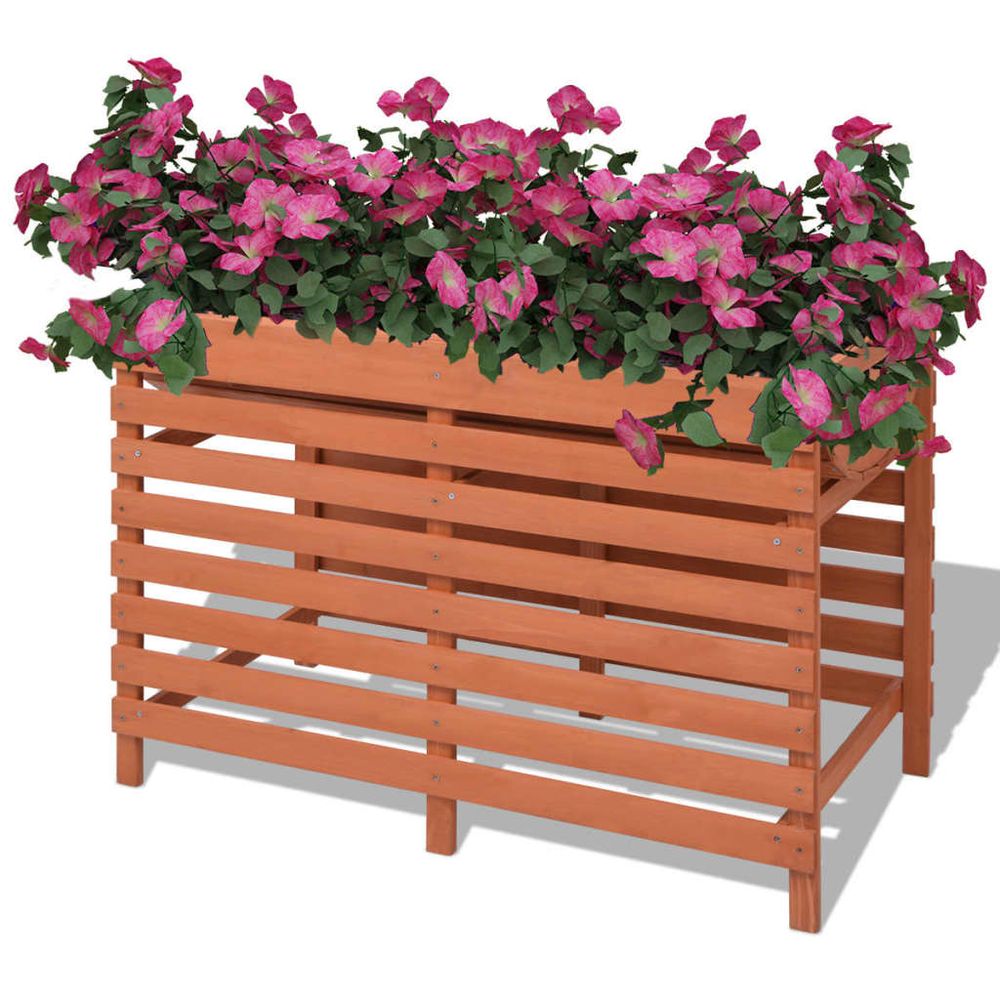 vidaXL Planter 38x36x60 cm Wood - anydaydirect