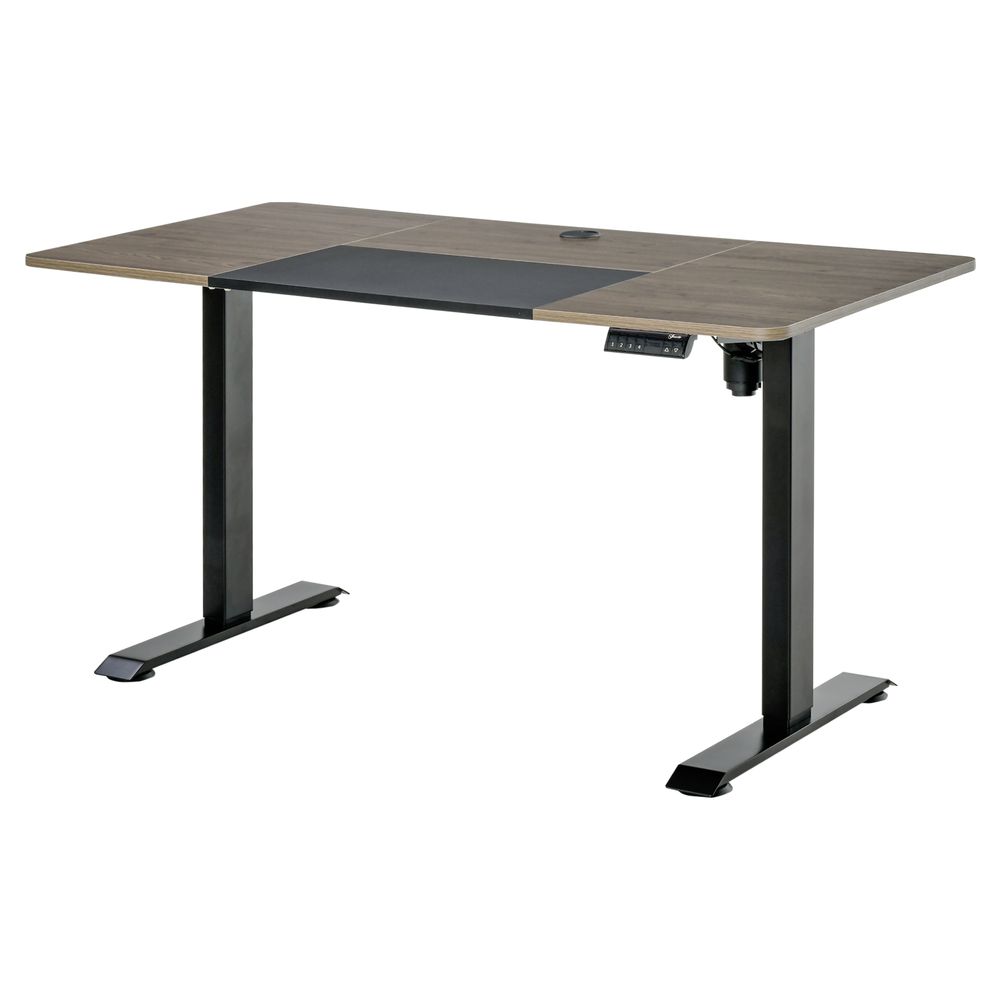 Height Adjustable Electric Standing with 4 Memory Preset Black Vinsetto - anydaydirect