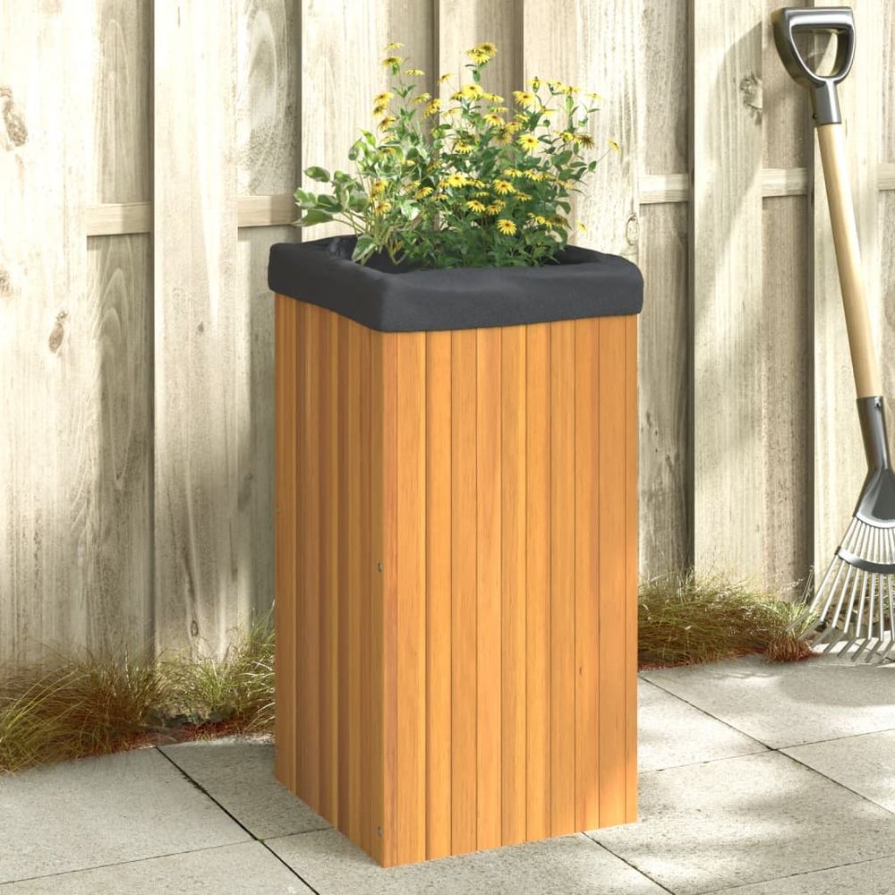 vidaXL Garden Planter 25x25x25 cm Solid Wood Acacia - anydaydirect