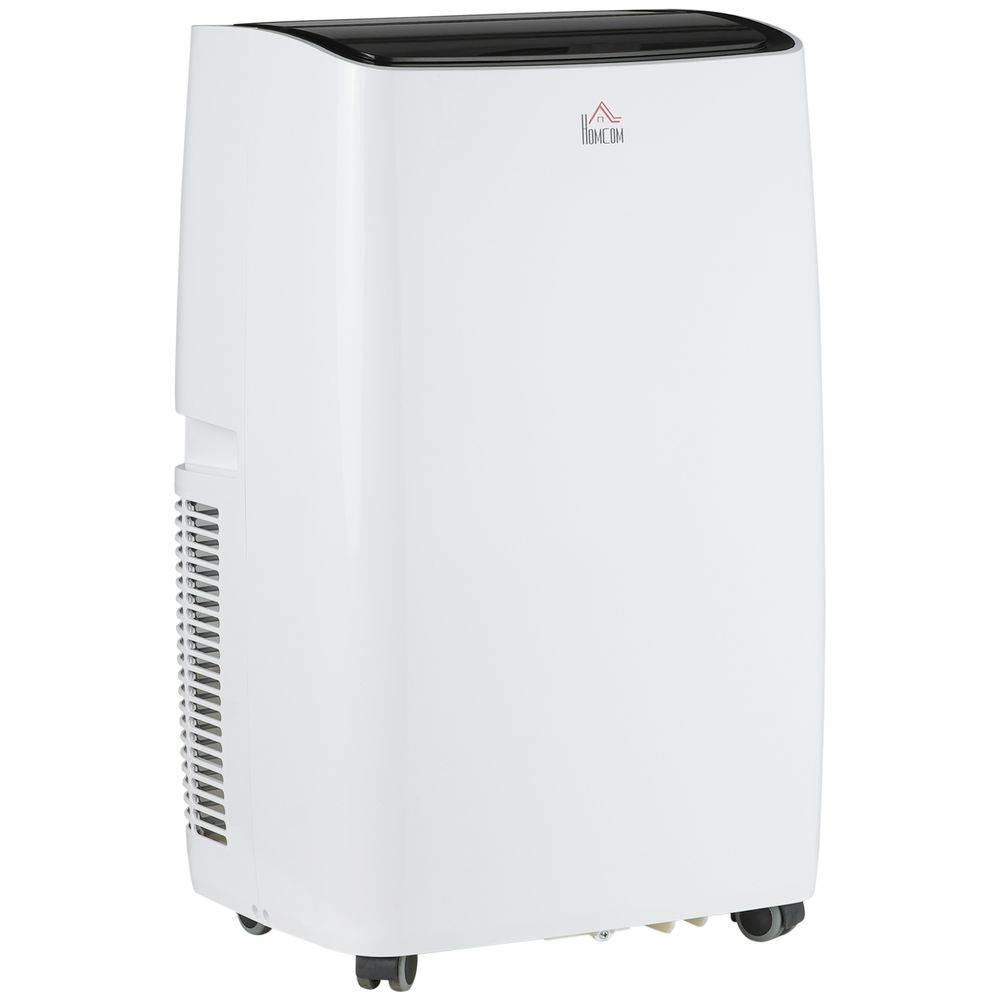 HOMCOM 14,000 BTU Portable Air Conditioner Unit with Remote, 24H Timer, 40m - anydaydirect