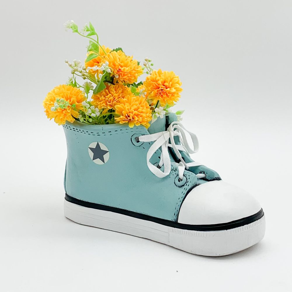 34CM BLUE TRAINER PLANTER - anydaydirect