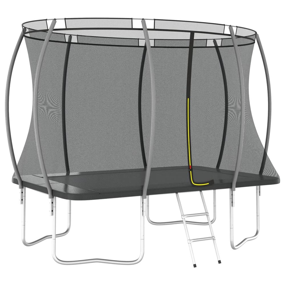 vidaXL Trampoline Set Rectangular 274x183x76 cm 150 kg - anydaydirect