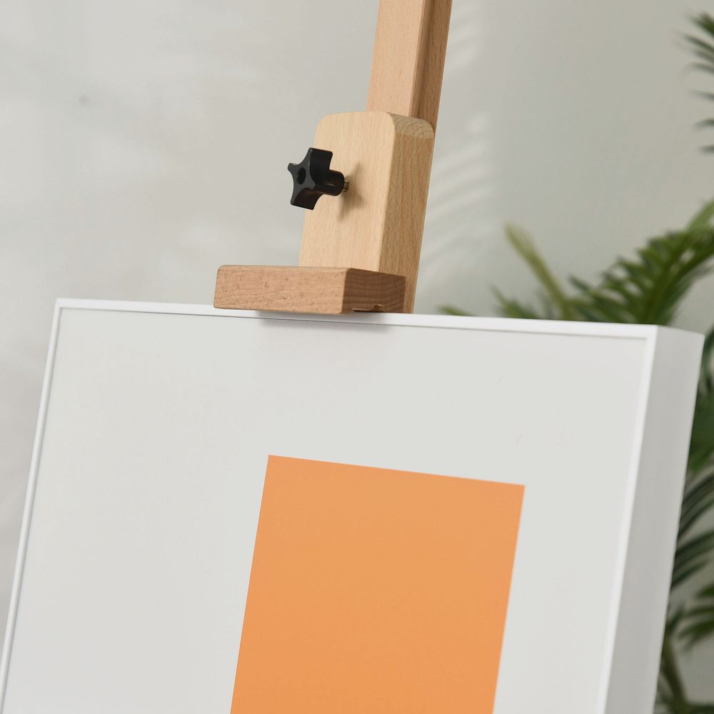 H-Frame Studio Easel Height Adjustable with Canvas Holder Pencil Case Vinsetto - anydaydirect