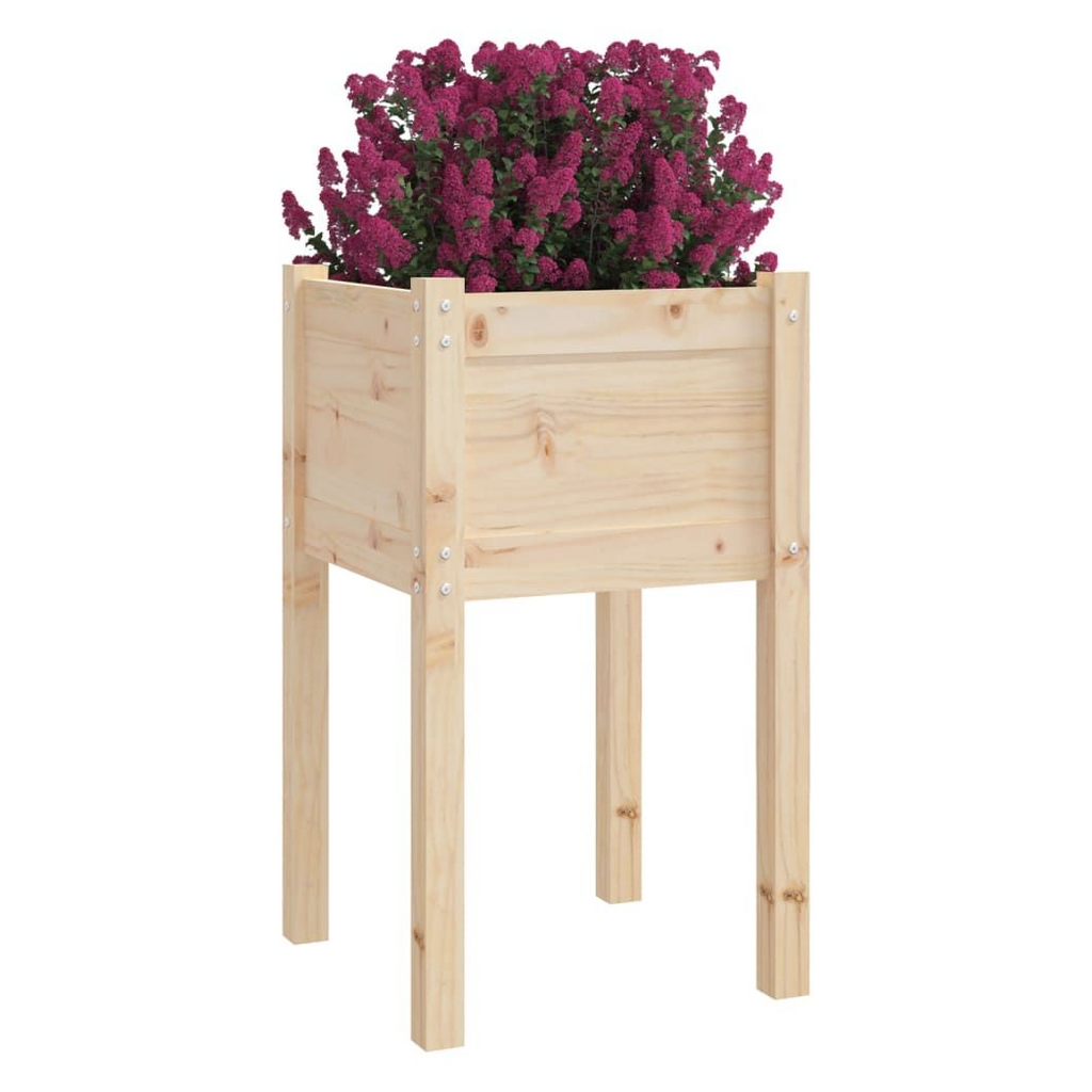 vidaXL Garden Planter 40x40x70 cm Solid Pinewood - anydaydirect