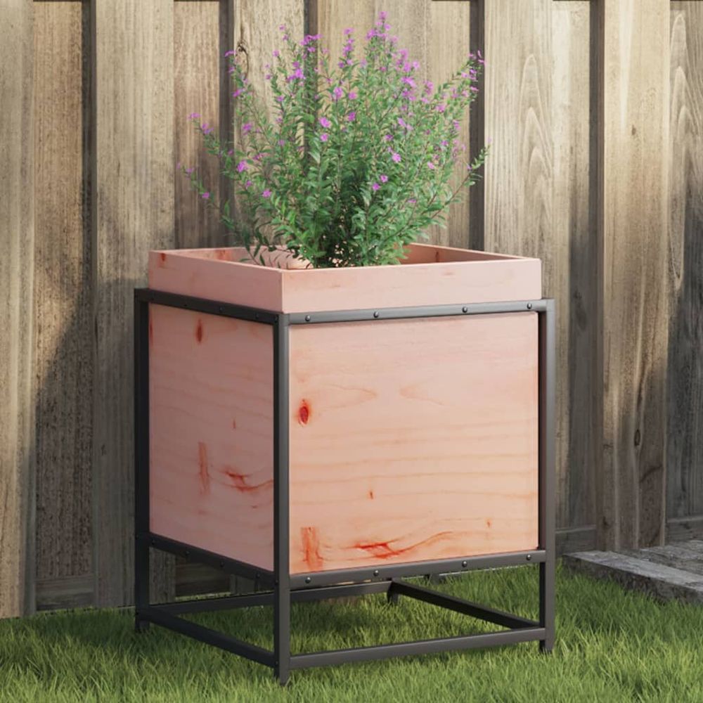 vidaXL Garden Planter 40x40x50 cm Solid Wood Pine - anydaydirect