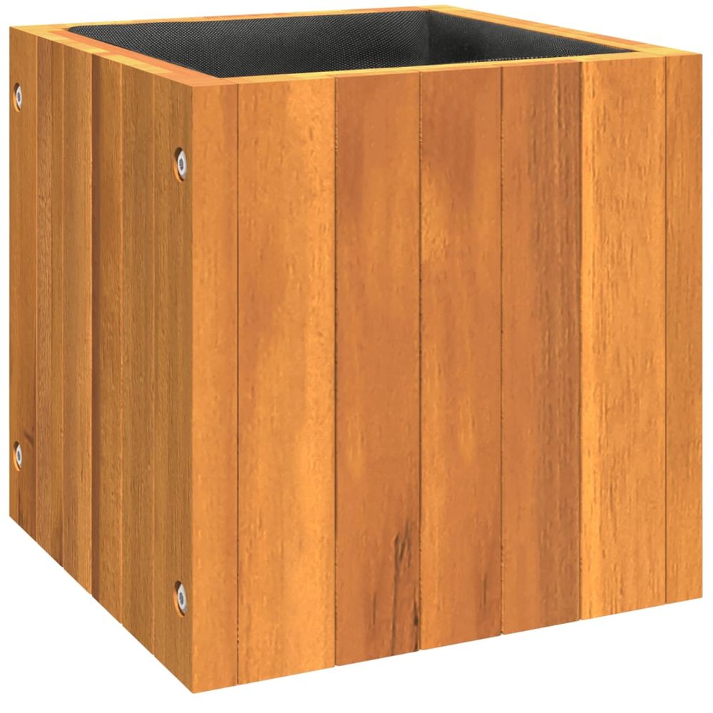 vidaXL Garden Planter 25x25x25 cm Solid Wood Acacia - anydaydirect