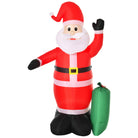 HOMCOM Inflatable 2.4m Santa Claus - anydaydirect
